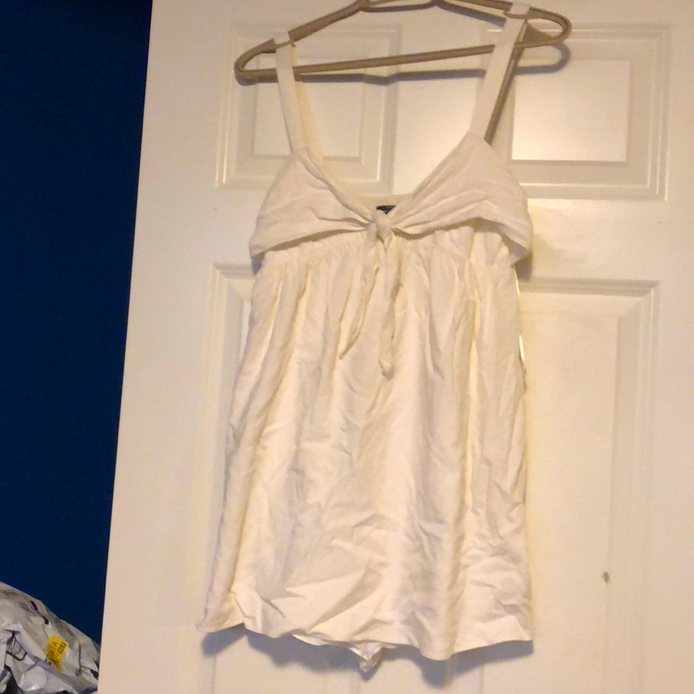 Zara linen romper dress